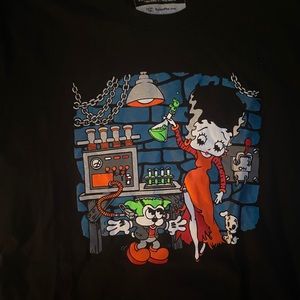 Betty Boop Frankenstein t shirt